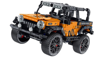 Todoterreno 4x4 Naranja 434pzs. - IMMaster