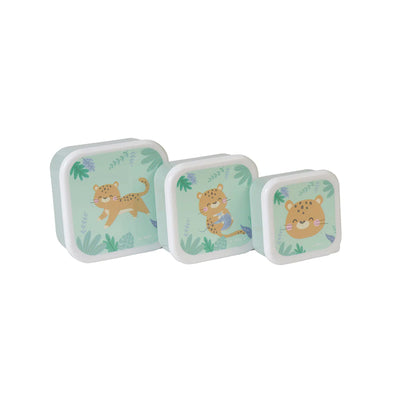 Set 3 Cajitas para almuerzo Jungle Cheetas - Saro