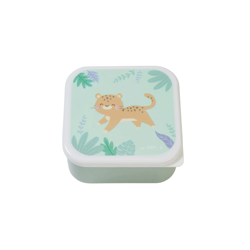 Set 3 Cajitas para almuerzo Jungle Cheetas - Saro