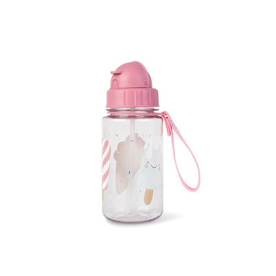 Botella con Pajita y Colgador Ice Cream 450ml - Saro