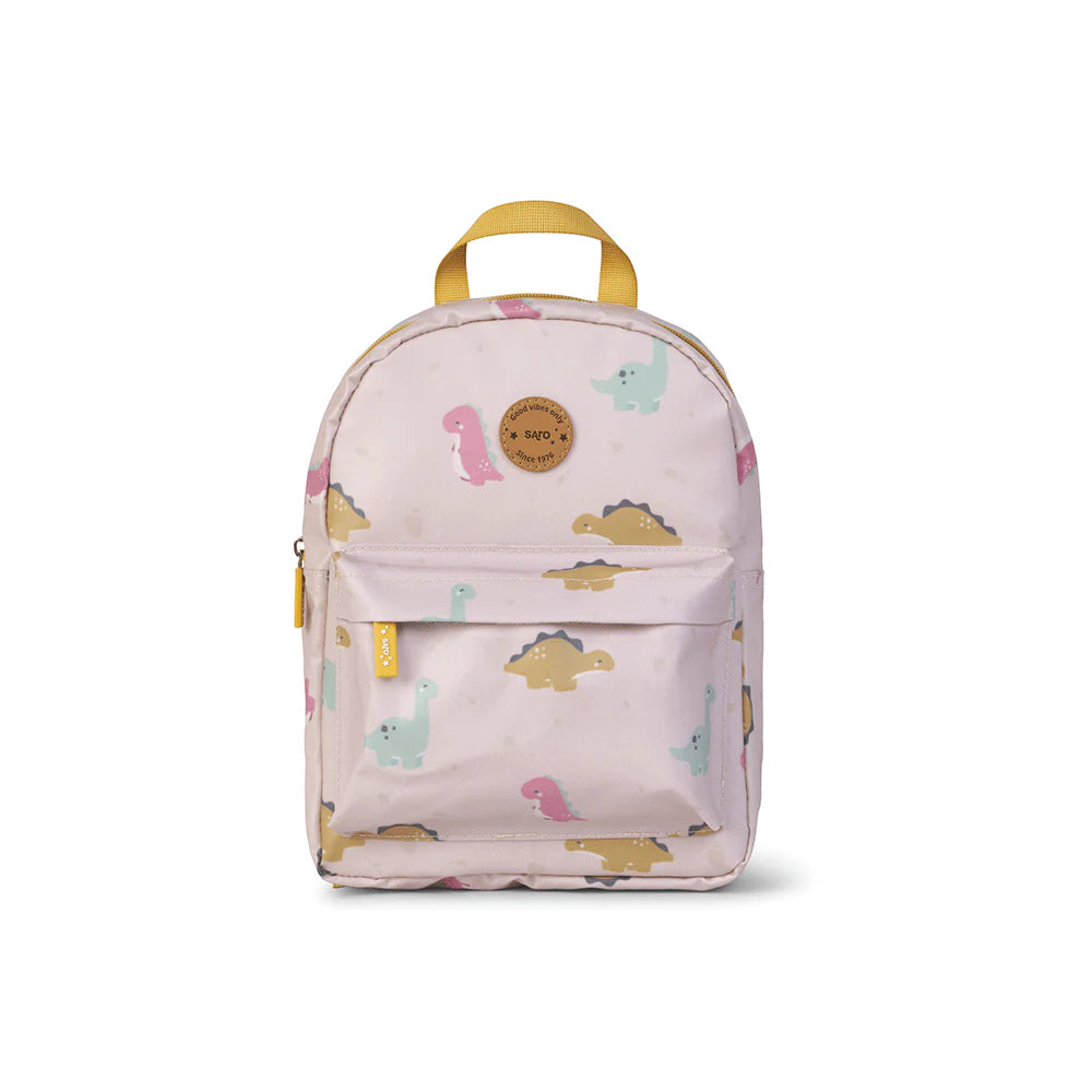 Mochila Happy Dinos Mostaza - Saro