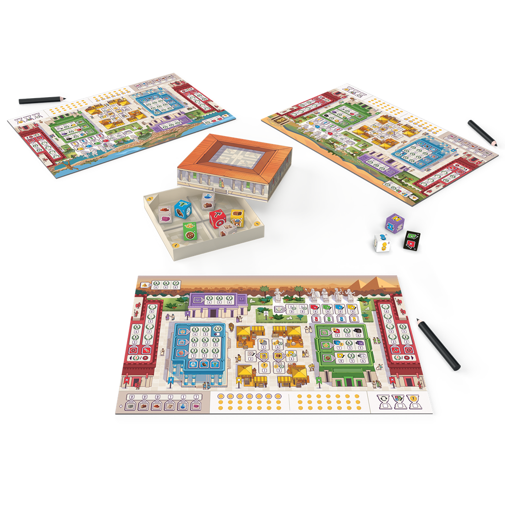 7 Wonders Dice - Juego de Mesa - Asmodee