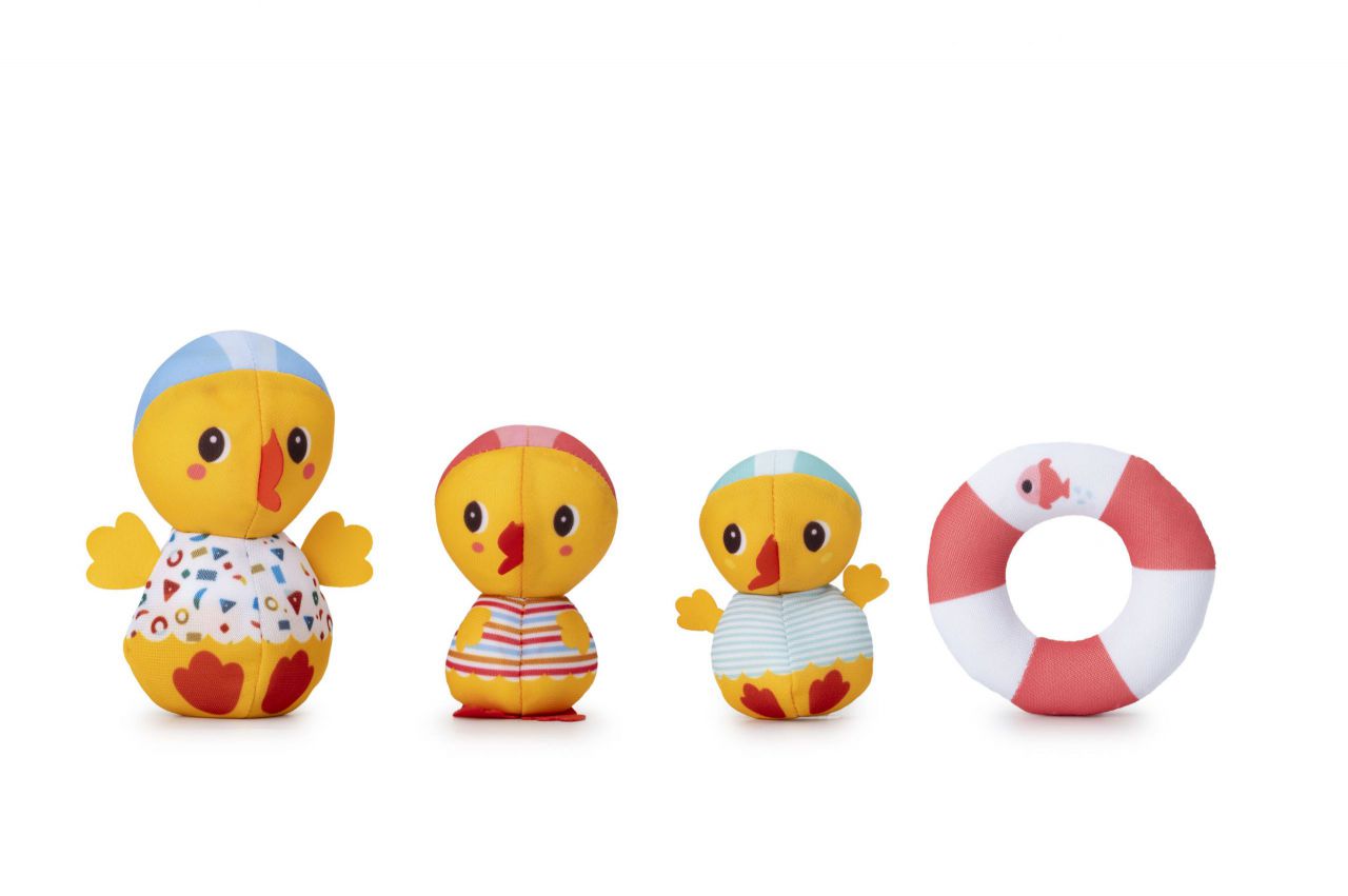 Tres patos junto al agua (Juego de Baño) - Lilliputiens