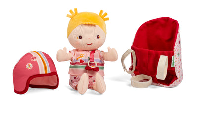 Lena Muñeca y Asiento de Bicicleta - Lilliputiens