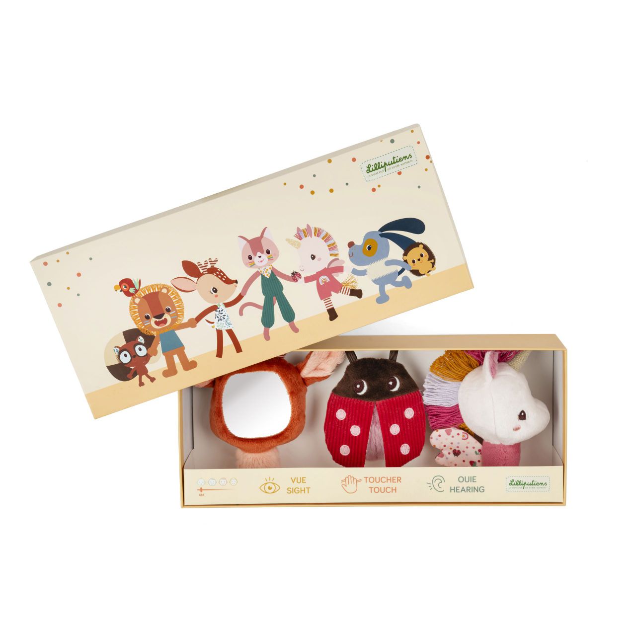Set de descubrimiento sensorial: Lena - Lilliputiens