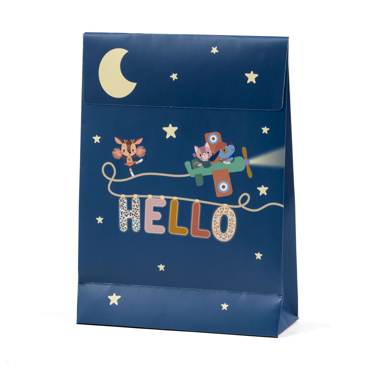 Bolsa de Regalo Letras Fluorescentes - Lilliputiens