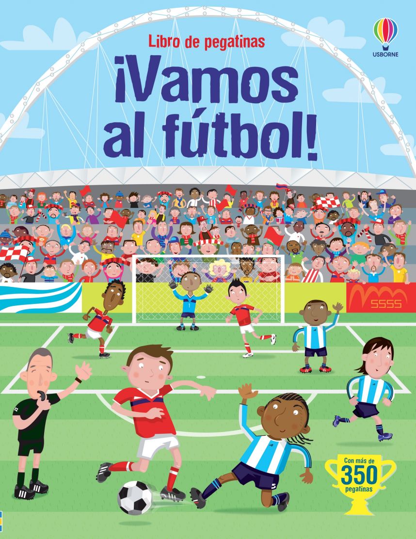 ¡Vamos al fútbol! - Libro de Pegatinas