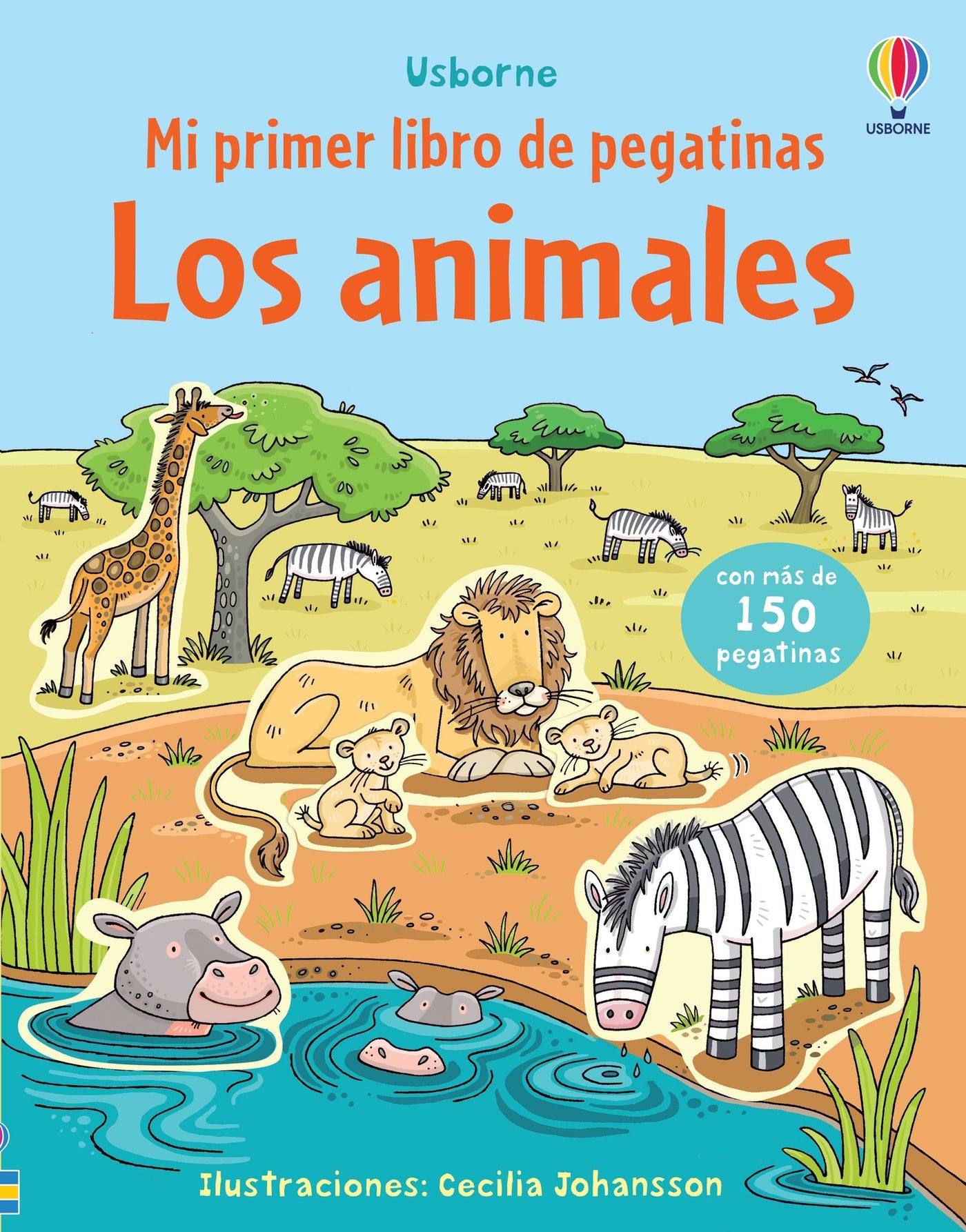 Libro de pegatinas: Los Animales