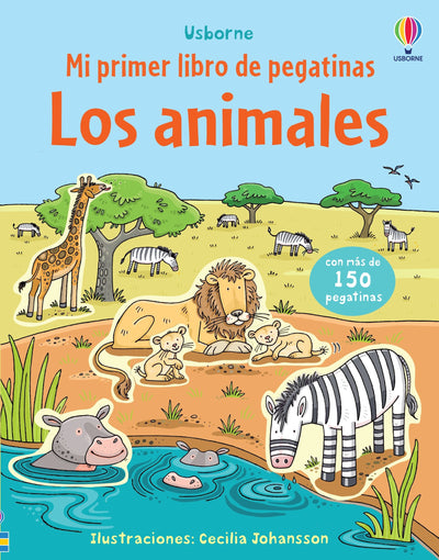 Libro de pegatinas: Los Animales