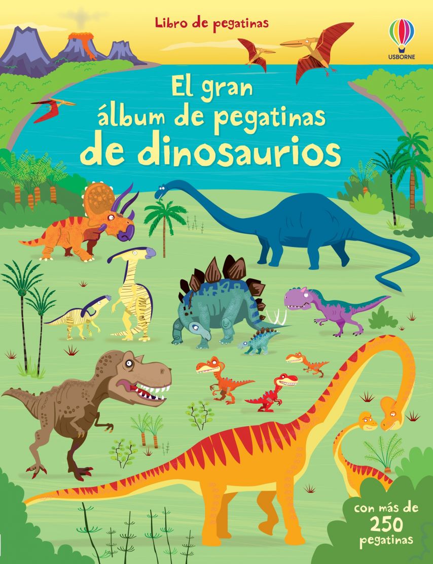 El gran álbum de pegatinas de Dinosaurios