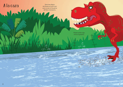 Mi pequeño libro de pegatinas dinosaurios
