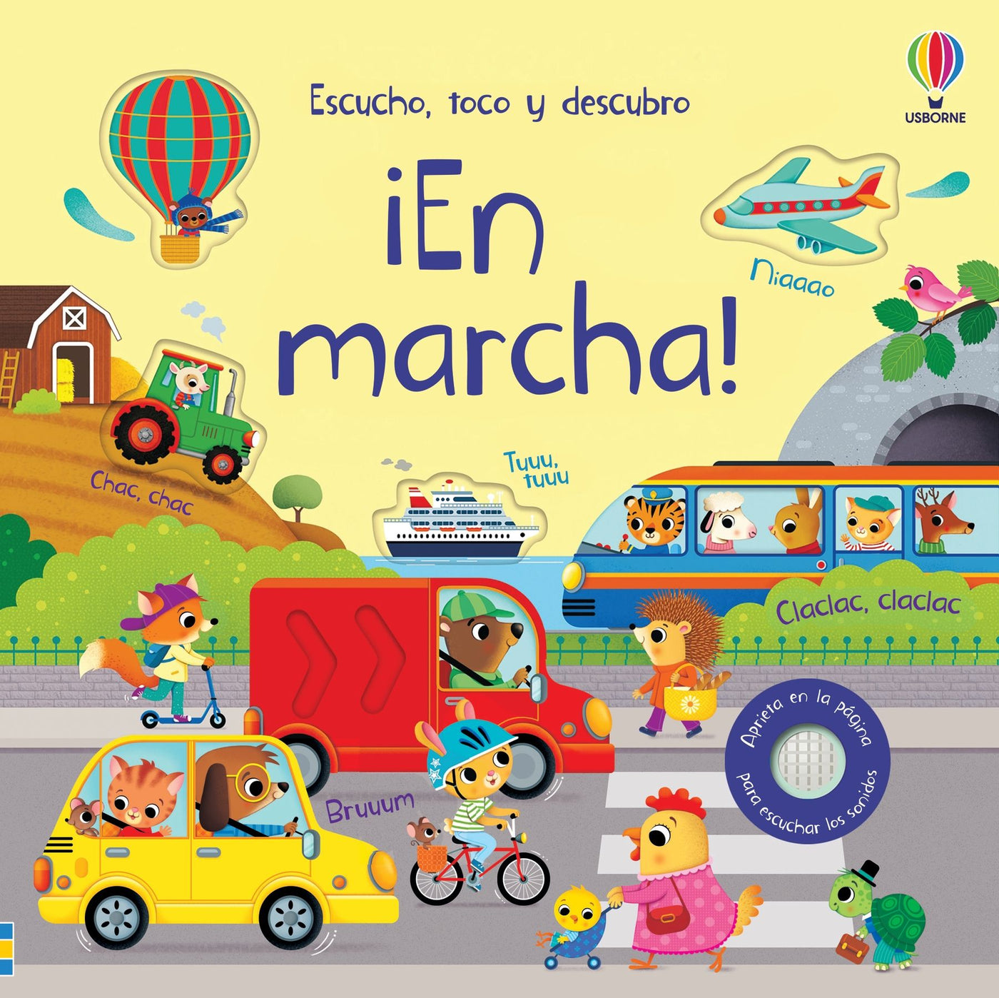 Escucho, toco y descubro: En marcha - Libro musical