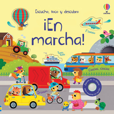 Escucho, toco y descubro: En marcha - Libro musical