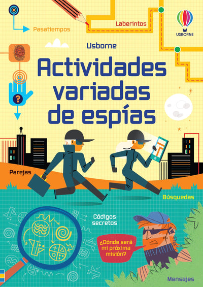 Actividades variadas de espías - Usborne