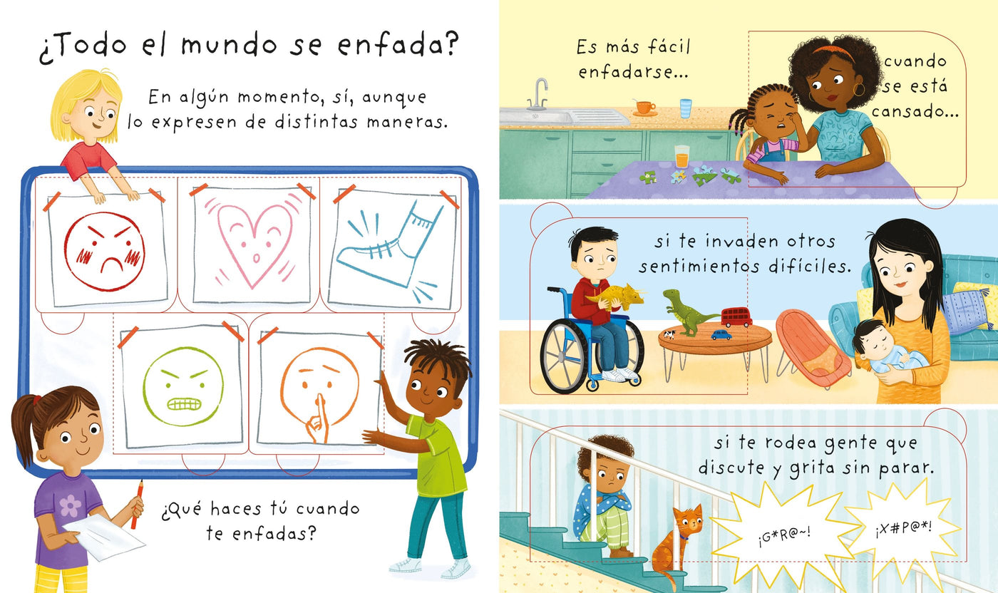 Pequeñas grandes preguntas: ¿Por qué (a veces) me enfado? - Usborne