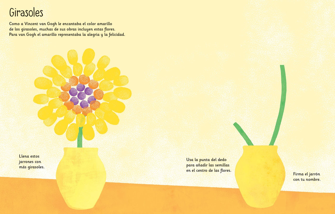 Pinta con los dedos: Obras de Arte - Usborne