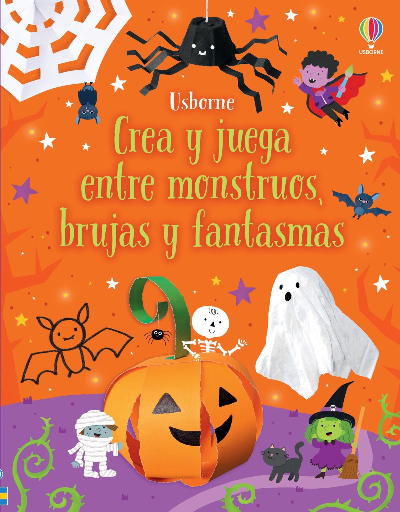 Crea y juega entre monstruos, brujas y fantasmas - Usborne
