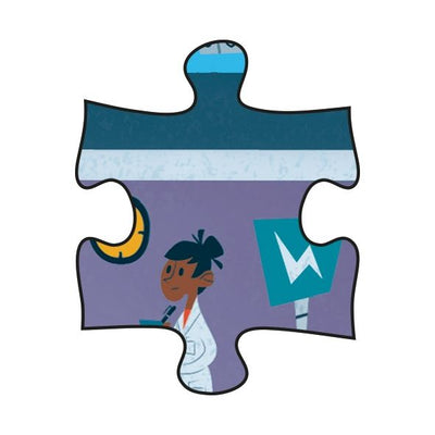 Libro y puzzle: Laberintos de espías - Usborne