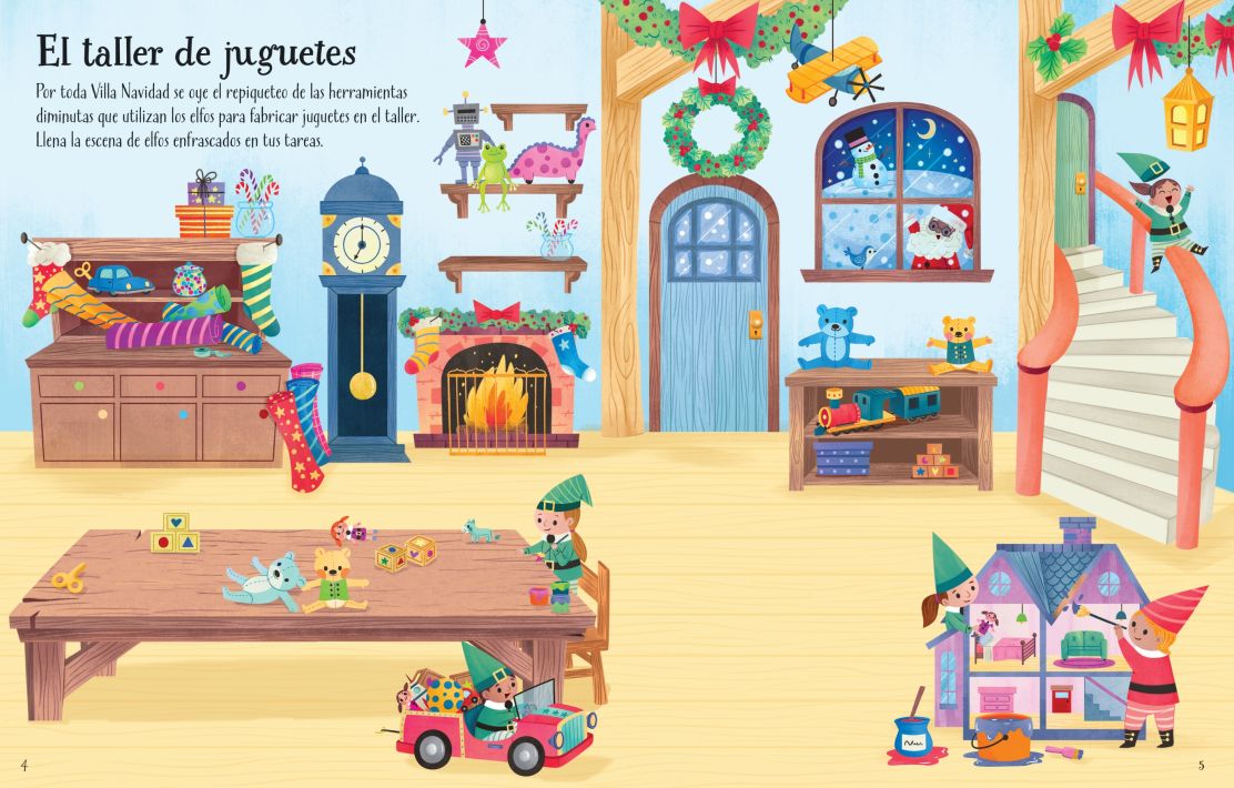 Ya viene Papá Noel - Usborne