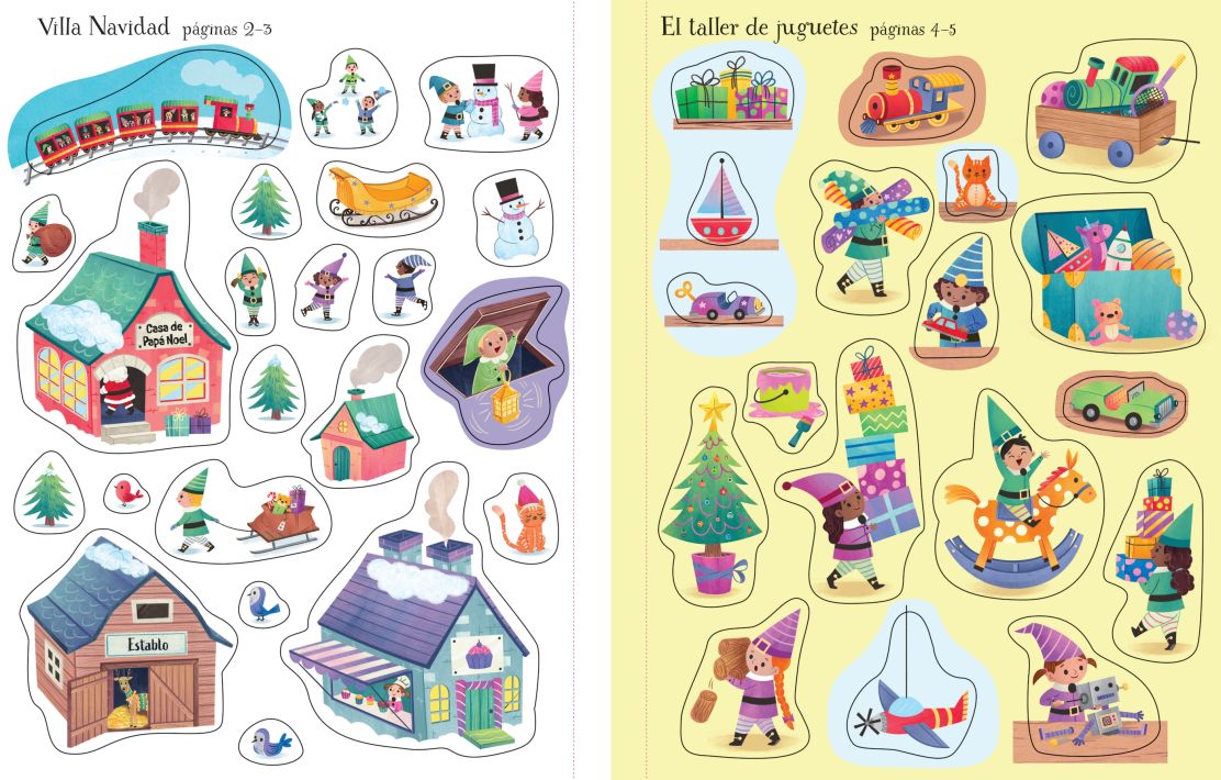 Ya viene Papá Noel - Usborne