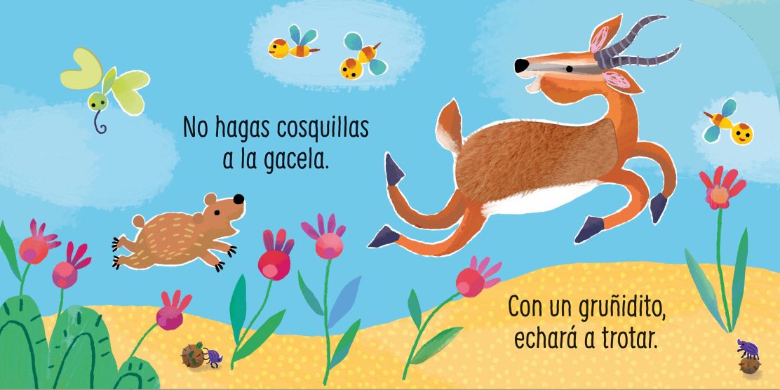 Toco y escucho: No hagas cosquillas al rinoceronte - Libro musical