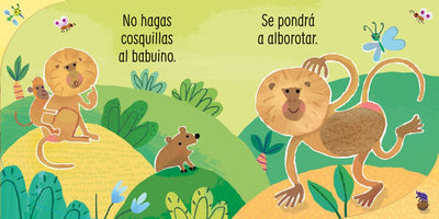 Toco y escucho: No hagas cosquillas al rinoceronte - Libro musical