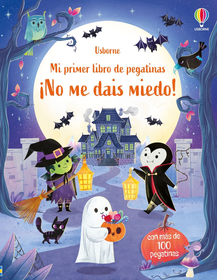 ¡No me dais miedo! - Mi primer libro de pegatinas