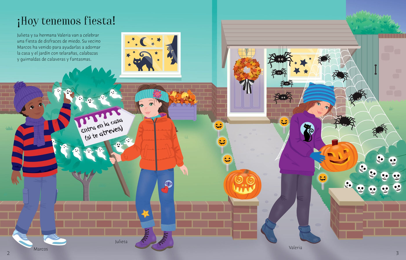 Una fiesta de miedo - Usborne