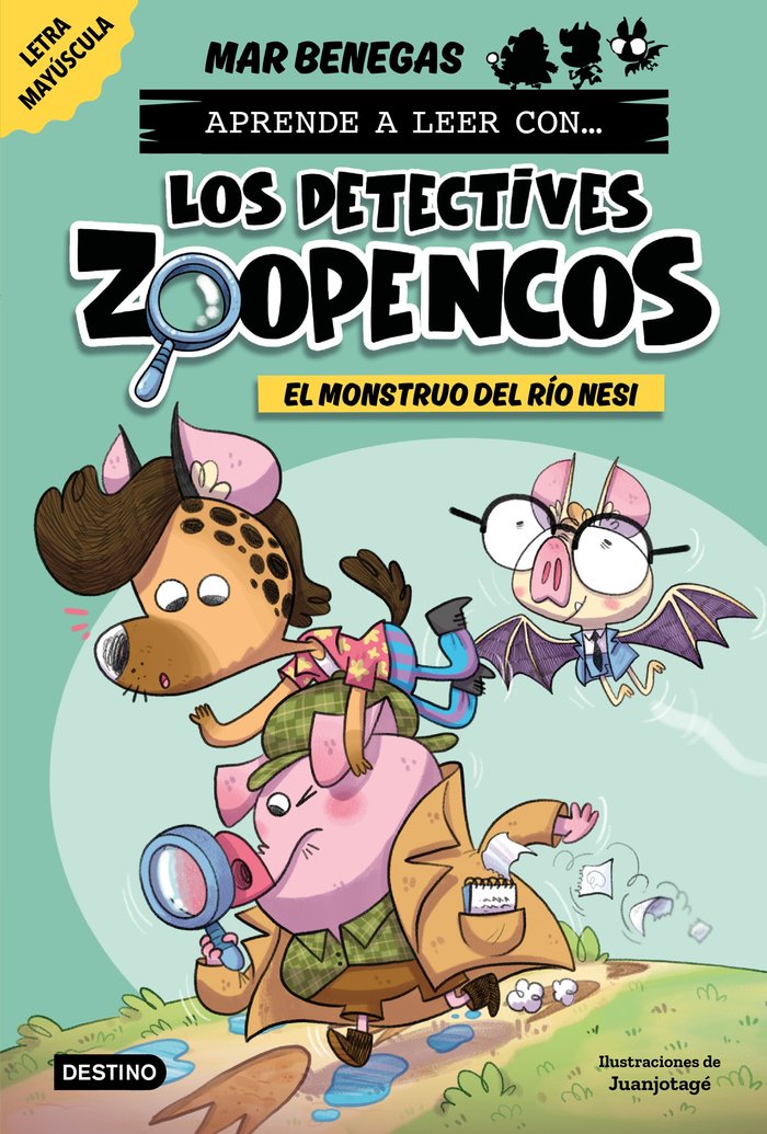 Aprende a leer con Los Detectives Zoopencos. El Monstruo del Río Nesi