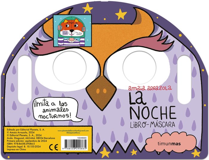 La Noche - Libro Mascara