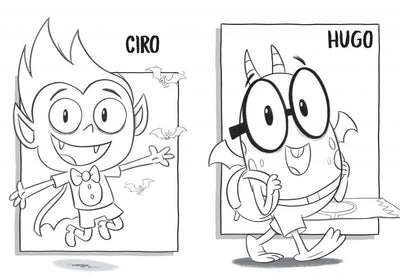 La Escuela de Monstruos: El Libro de Colorear Mega Monstruoso