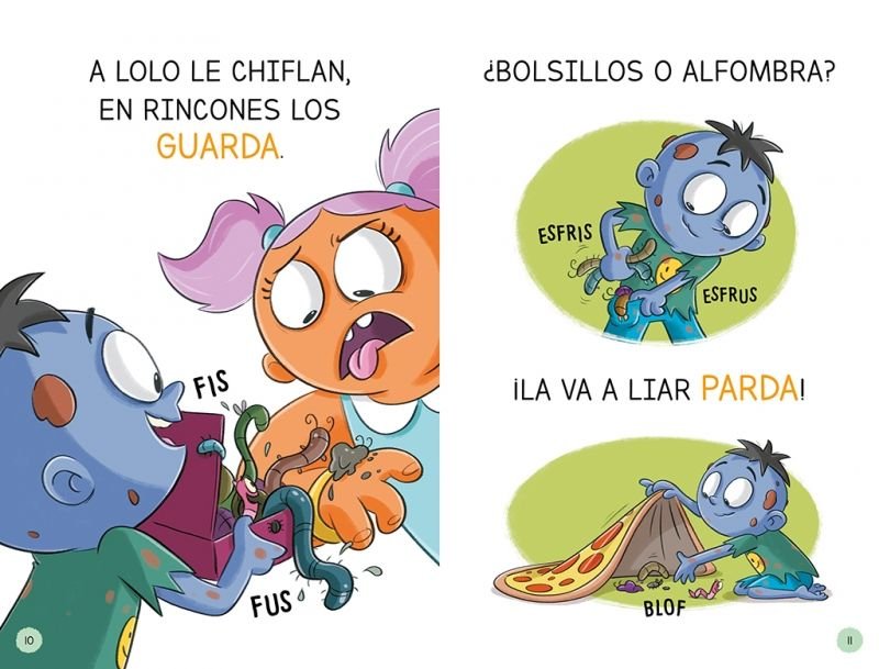 Aprender a Leer en la Escuela de Monstruos 19: Aperitivos Explosivos