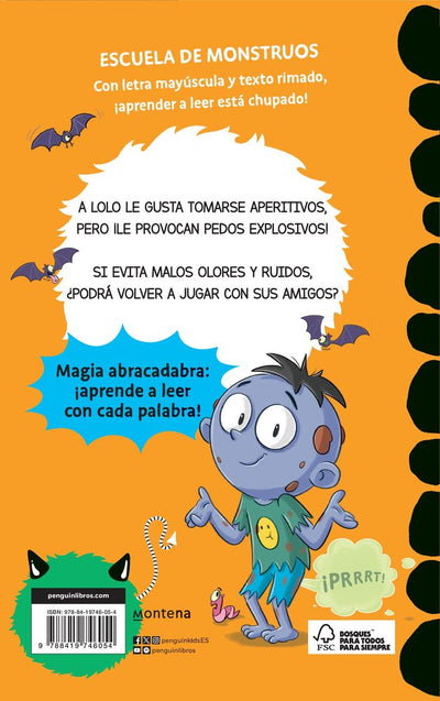 Aprender a Leer en la Escuela de Monstruos 19: Aperitivos Explosivos