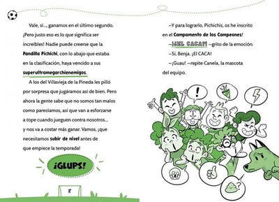La pandilla pichichi 2: El misterio del campamento de fútbol