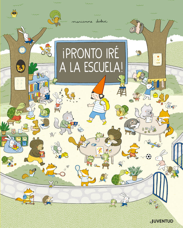 Pronto iré a la escuela