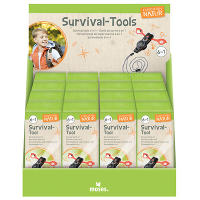 Expedition Natur: Herramienta Supervivencia 6 en 1 - Moses