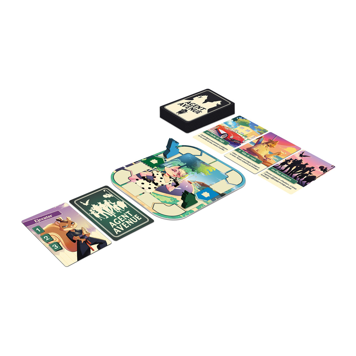 Agent Avenue - Juego de Cartas - Devir – Serendipia Toys