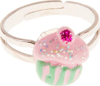 Anillos de Princesa Cupcake Mariposa - Great Pretenders