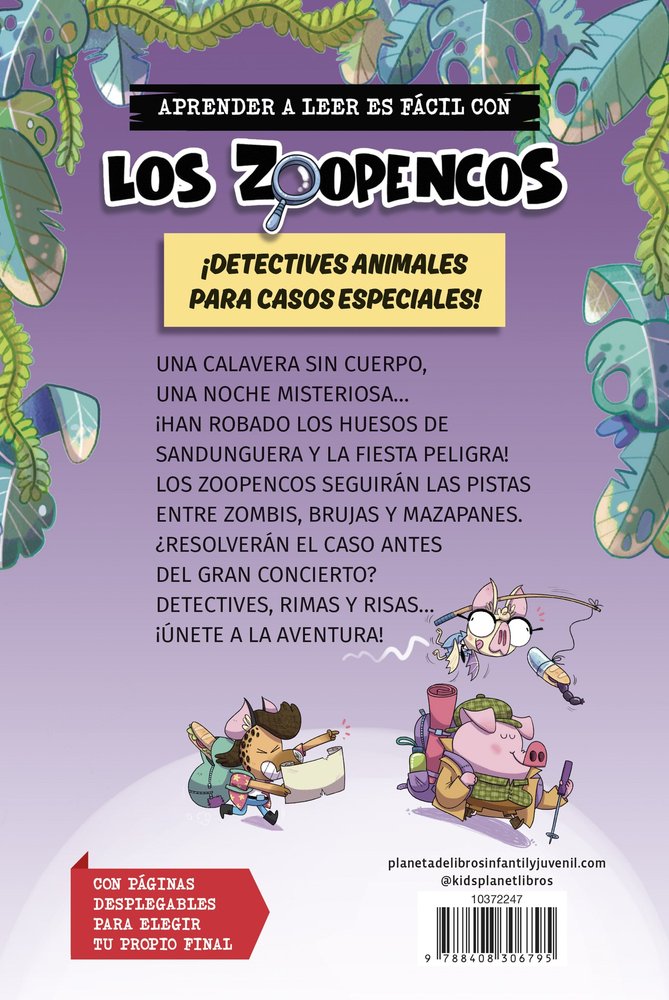 Aprende a leer con Los Detectives Zoopencos 8 - Destino
