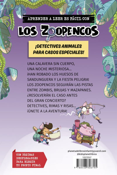 Aprende a leer con Los Detectives Zoopencos 8 - Destino