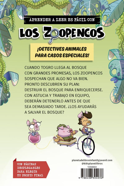 Aprende a leer con Los Detectives Zoopencos 7 - Destino