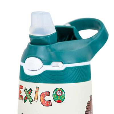 Botella térmica infantil México: 400ml - Pepita Viajera