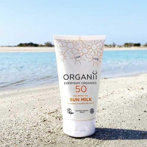 Leche solar SPF50 Eco ORGANII 125 ml