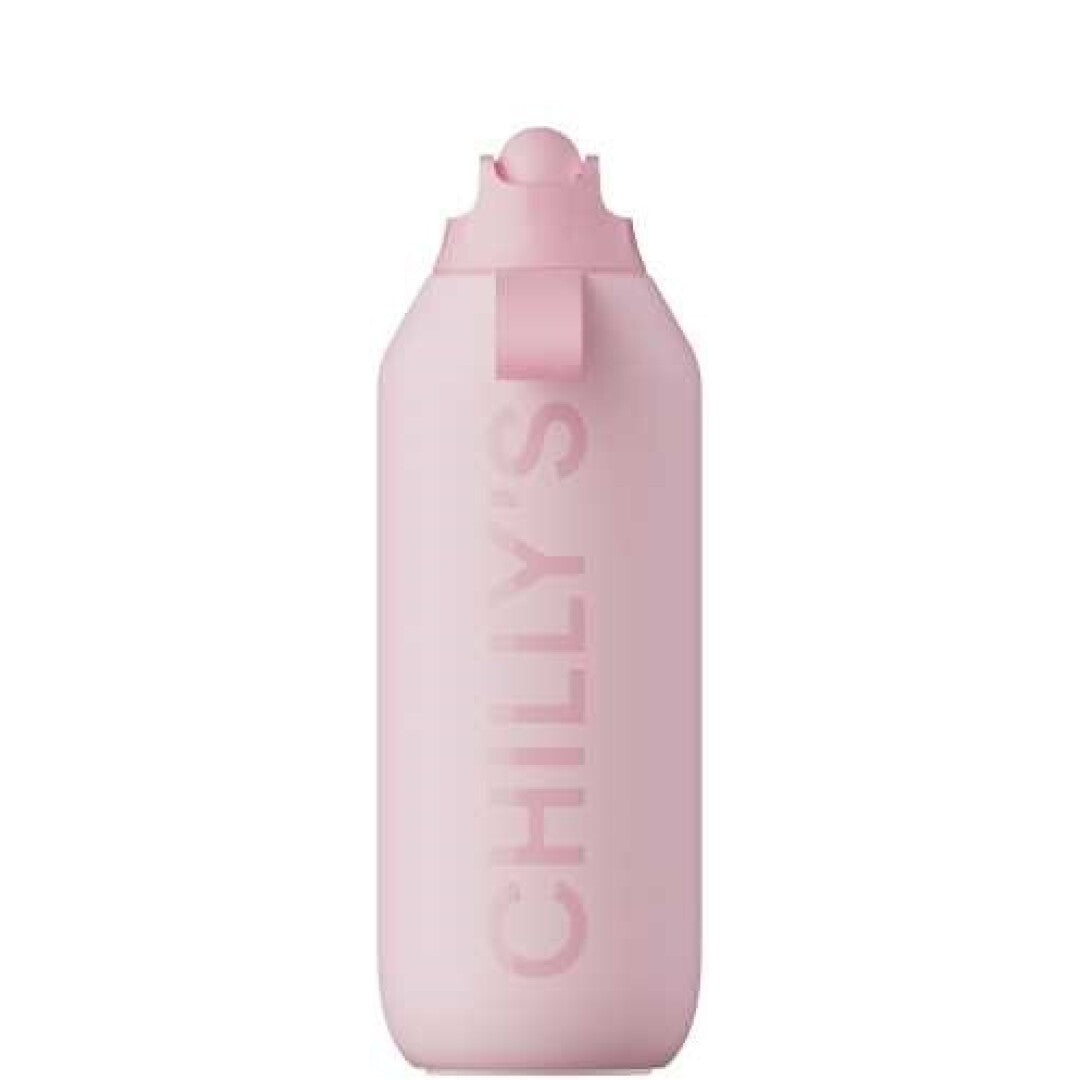 Botella Chilly Serie 2 FLIP ROSA BLUSH : 500 ml