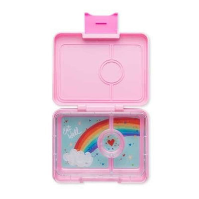 Fiambrera Yumbox Snack 3 compartimentos: Fifi ROSA / Rainbow