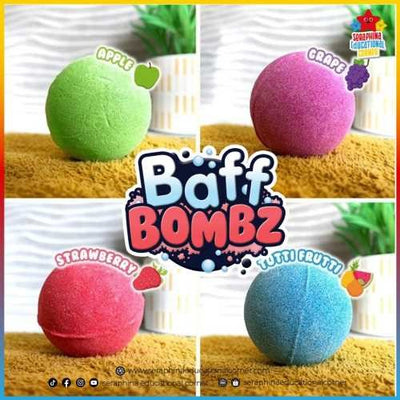 4 Bombas de baño: Redondas - Zimpli Kids