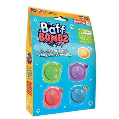 4 Bombas de baño: Redondas - Zimpli Kids