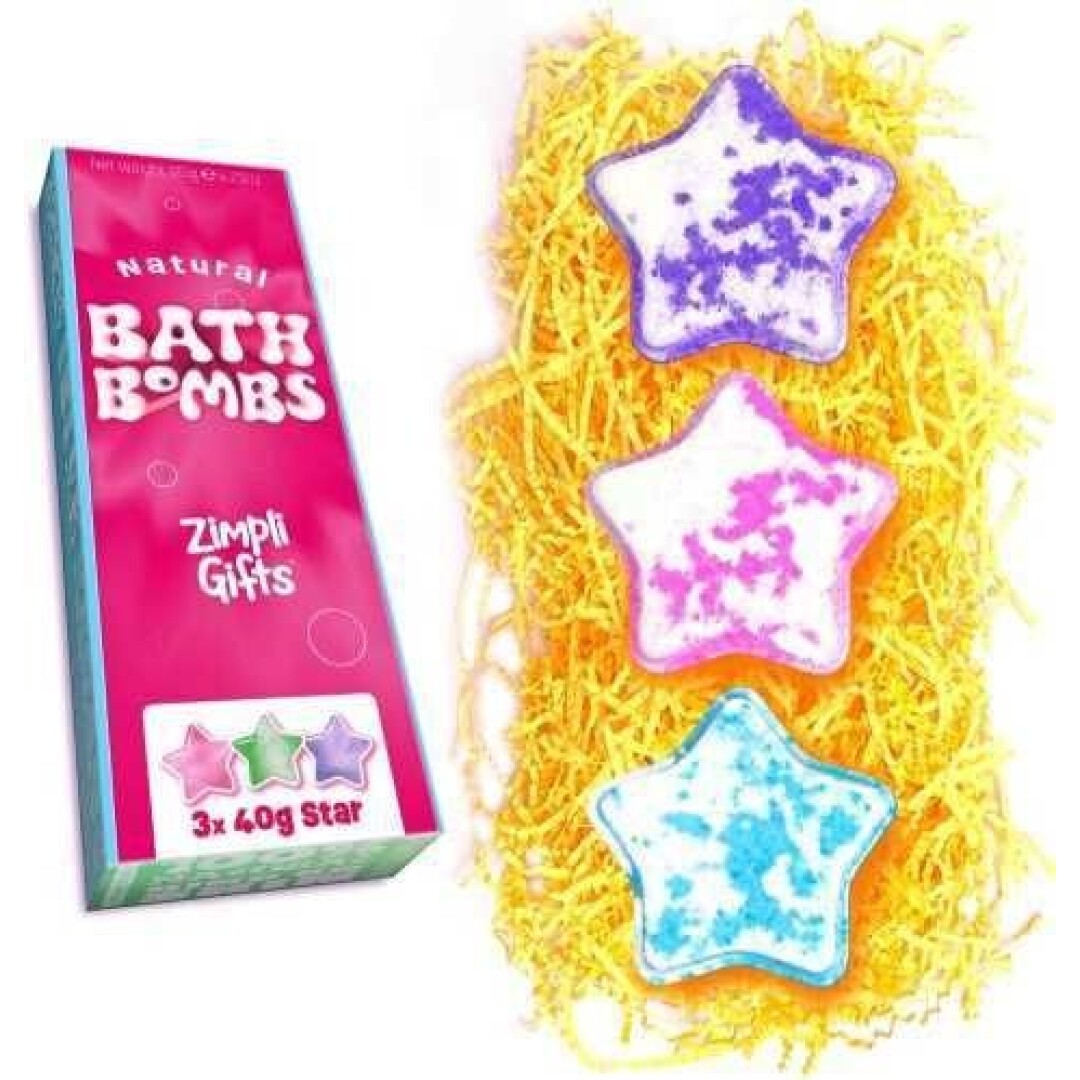 3 Bombas de baño: Star - Zimpli Kids