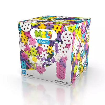 Bloques MELI Pastel - Basic 400 piezas