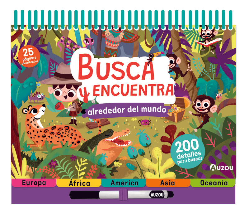 Busca y Encuentra: Alrededor del Mundo - Auzou